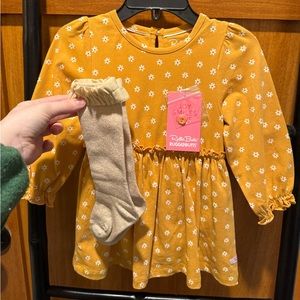 Ruffle Butts Floral Dress NWT